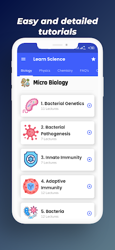 Screenshot of Learn Science (Science Villa)