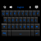 GO Keyboard Black Blue Theme icon