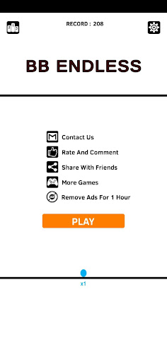 Android application BB Endless screenshort