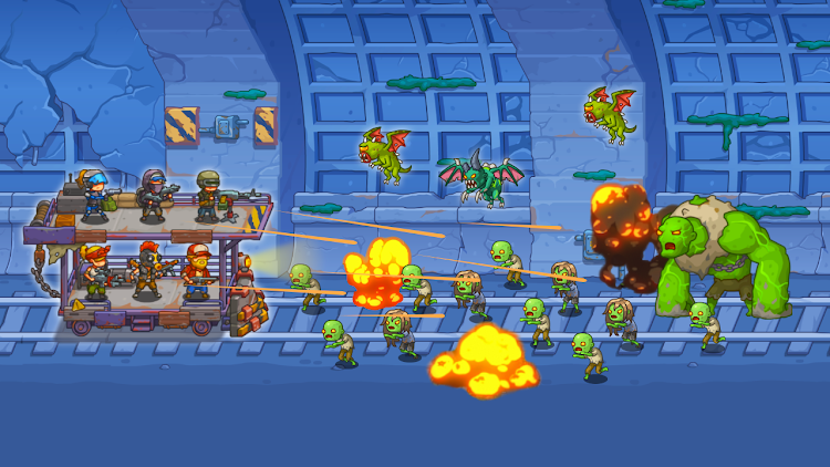 Tower Train: Zombie Defense 2D - 1.0.18 - (Android)