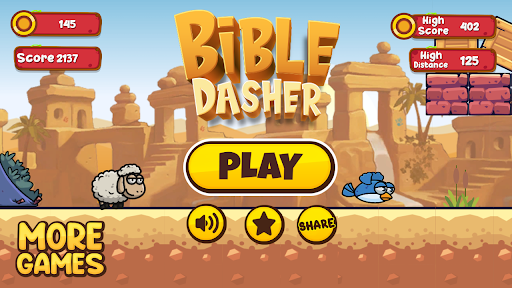 Android application Bible Dasher screenshort