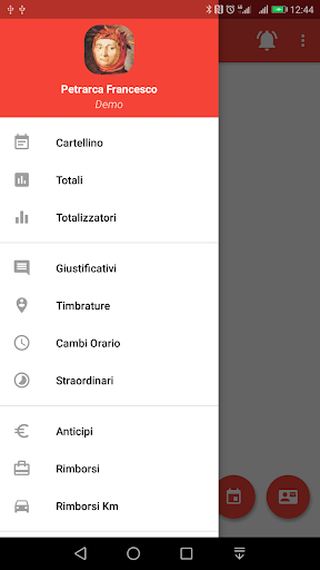 Android application GRUWeb Mobile screenshort