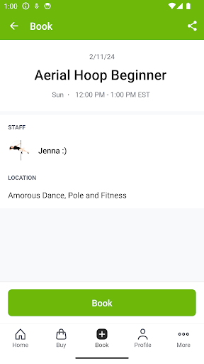 Amorous Dance, Pole and Fitnes Screen 3