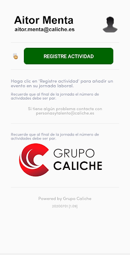 Caliche Control Horario
