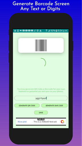 QR And Barcode Generator Screen 3