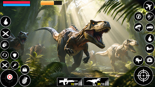 Wild Dino Hunting Animal Games