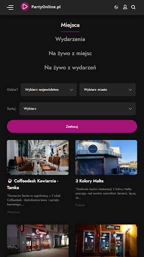 PartyOnline Screen 2