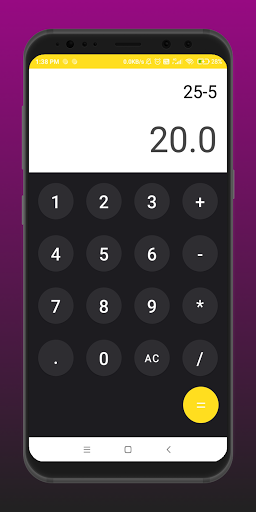 Simple Calculator Screen 3