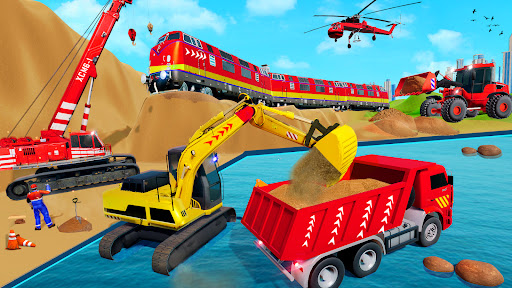 Excavator Construction Games 2