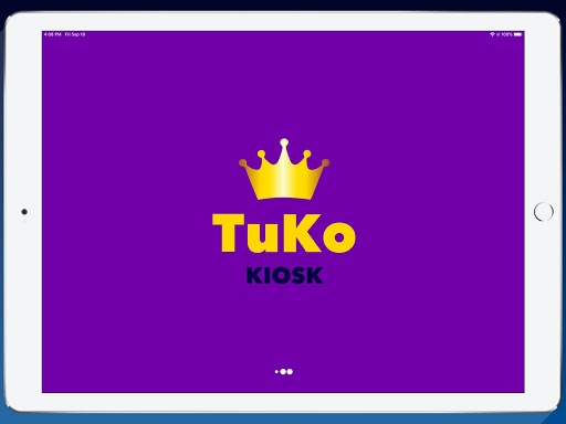 Android application Tuko Kiosk screenshort