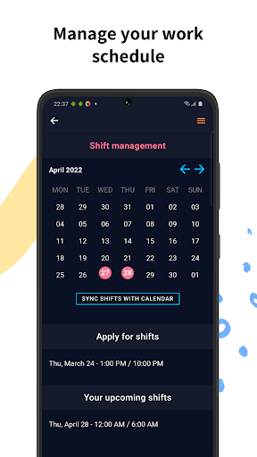 Moonworkers for employees Screen 3