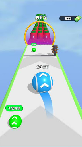 Roll Ball Game Sky 3D