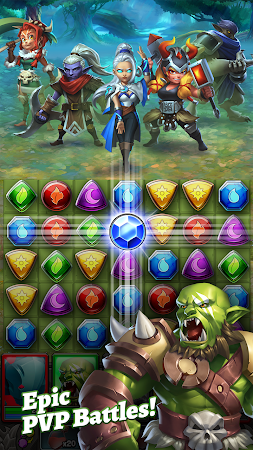 Game screenshot Dragon Strike: Puzzle RPG apk download