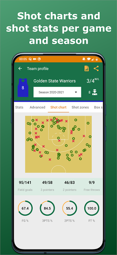 Basketball Stats Assistant - Basket stats keeper 6.35 screenshots 3