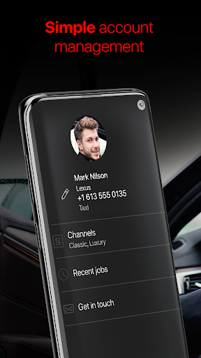 Android application Flat Ride Driver screenshort