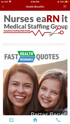 Nurses eaRN It Screen 2