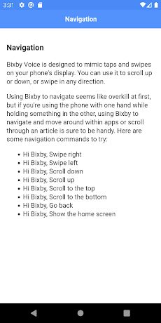 Commands & Guide for Bixbyのおすすめ画像2