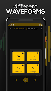 Frequency Sound Generator Bildschirmfoto