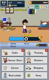 Soccer Star Clicker VIP-skærmbillede