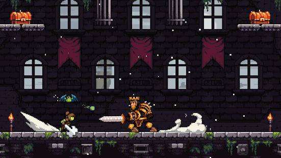 Apple Knight Action Platformer Captura de pantalla