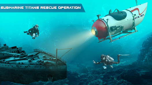Captura de Pantalla 14 Submarine Titans Rescue Ship android