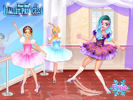 Ice Swan Ballet Princess Salon Screen 2