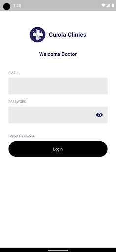Android application Curola Clinic (For Doctors) screenshort