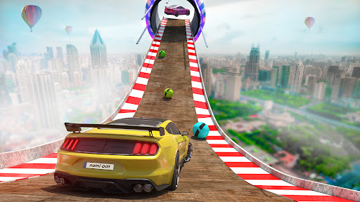 Mega Ramp Impossible Car Stunt