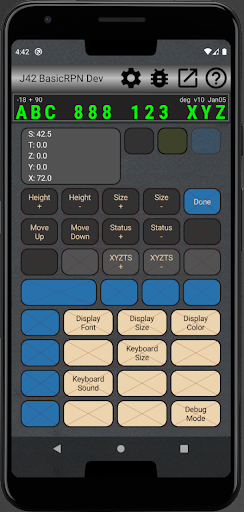 J42 - Voice Controlled RPN Cal Screen 3