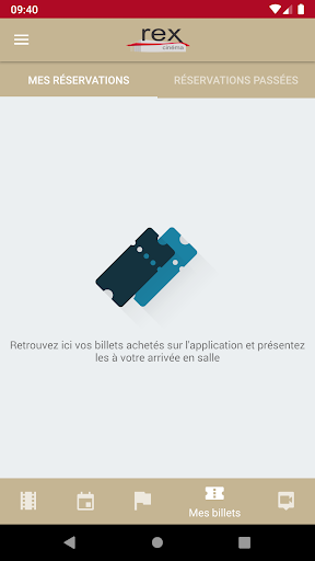 Android application Ciné Rex - Montbrison screenshort