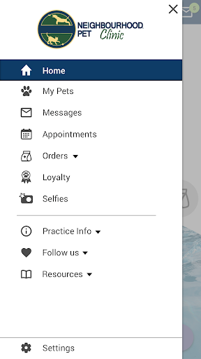 Neighbourhood Pet Clinic Screen 2