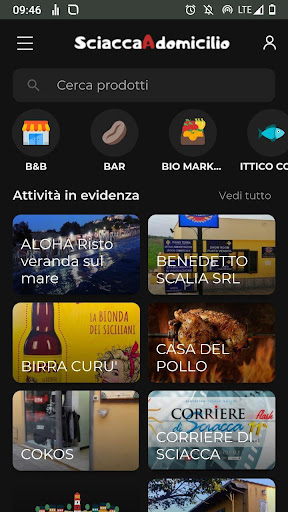 Android application Sciacca a Domicilio screenshort