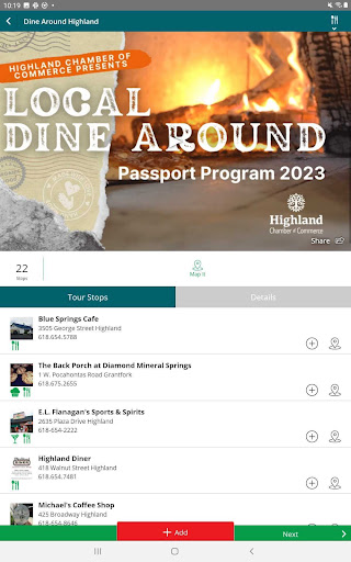 Screenshot of Discover Downstate Illinois