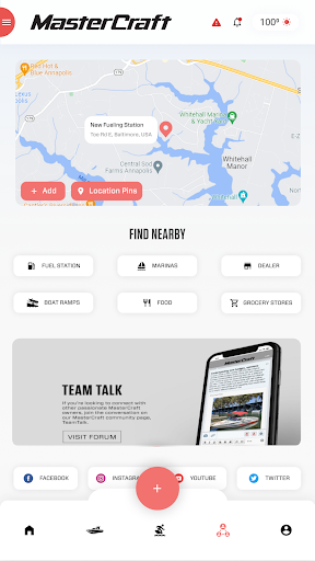 MasterCraft Connect App Screen 3