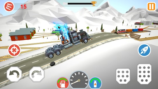 Crazy Zombie Driver Mod Apk 1.3 (A Large Amount of Currency) 5