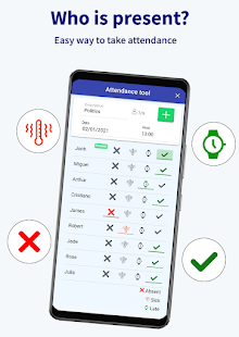 Attendance register, attendancy tracker 1.2.4 APK screenshots 2