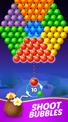 Bubble Shooter：Fruit Splashのおすすめ画像1