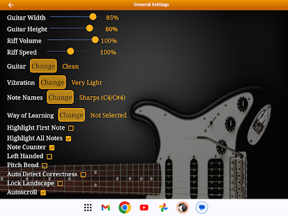 Gitarre Riff Pro Screenshot