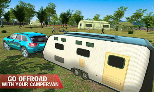 Camper Van Offroad Driving Sim  screenshots 1