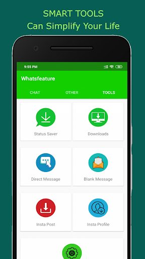 Android application WhatsFeature - Made In India screenshort