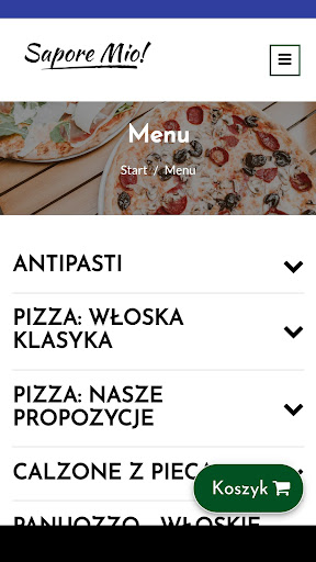 Sapore Mio Screen 3