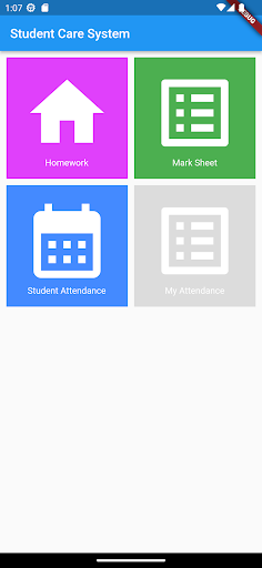 SCS School App Screen 2