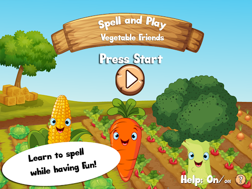 Android application Spell & Play: Vegetable Friend screenshot