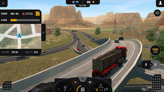 Truck Simulator PRO 2 v1.8 Mod (Free Shopping) Apk + Data