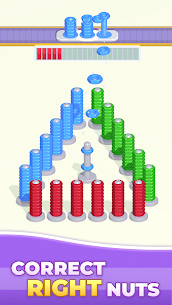 Color Nuts Sort – 3D Puzzle 1