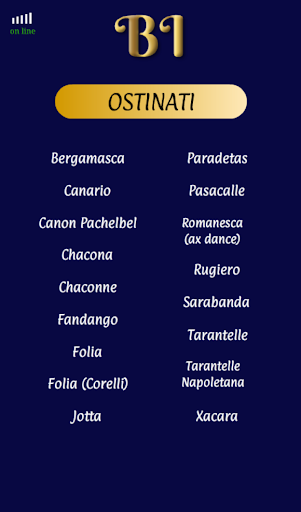 Android application Baroque Improvisation screenshort