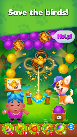 Game screenshot Safari Bubble: Rescue Puzzles hack