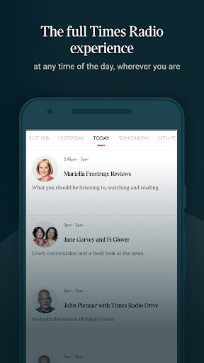 Screenshot of Times Radio - News & Podcasts