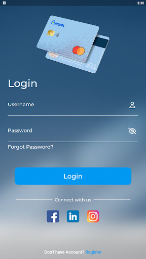 Android application AmwalPay Prepaid App screenshort