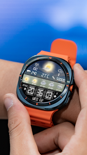 N-SPORT756 Weather DigitalFace screenshot 7